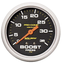 Load image into Gallery viewer, AUTOMETER 5404 - 2-5/8in Boost 35psi-Mech  image