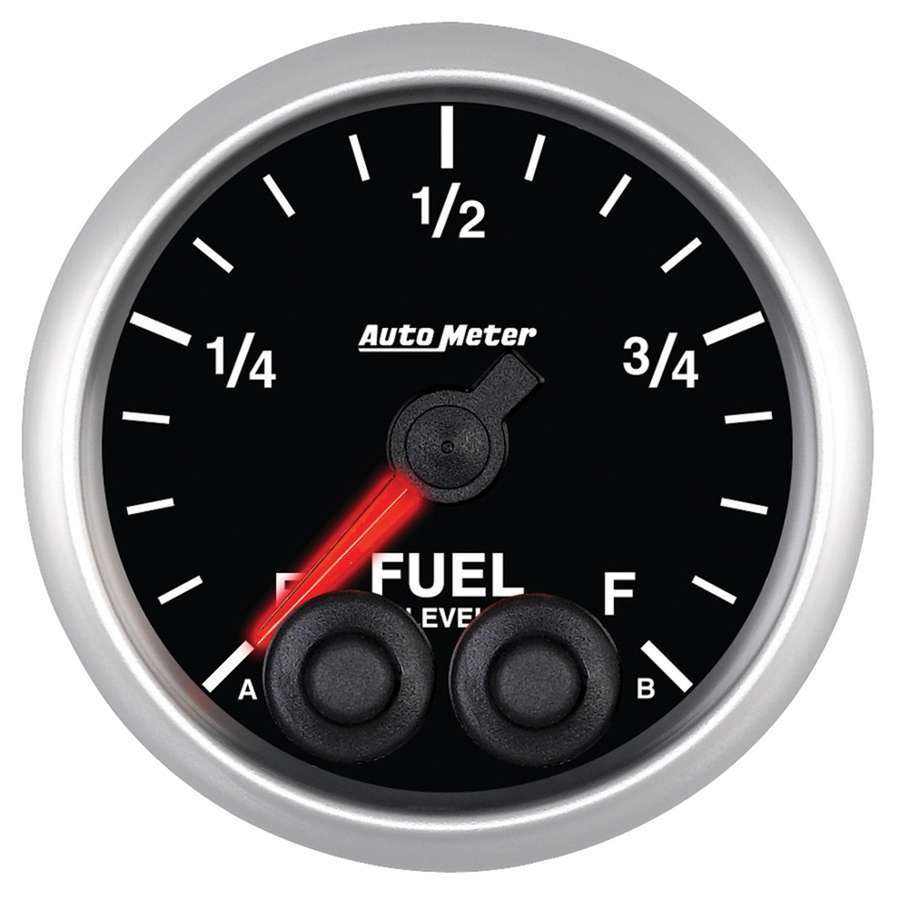 AUTOMETER 5609 - 2-1/16 E/S Fuel Level Gauge - Programmable image