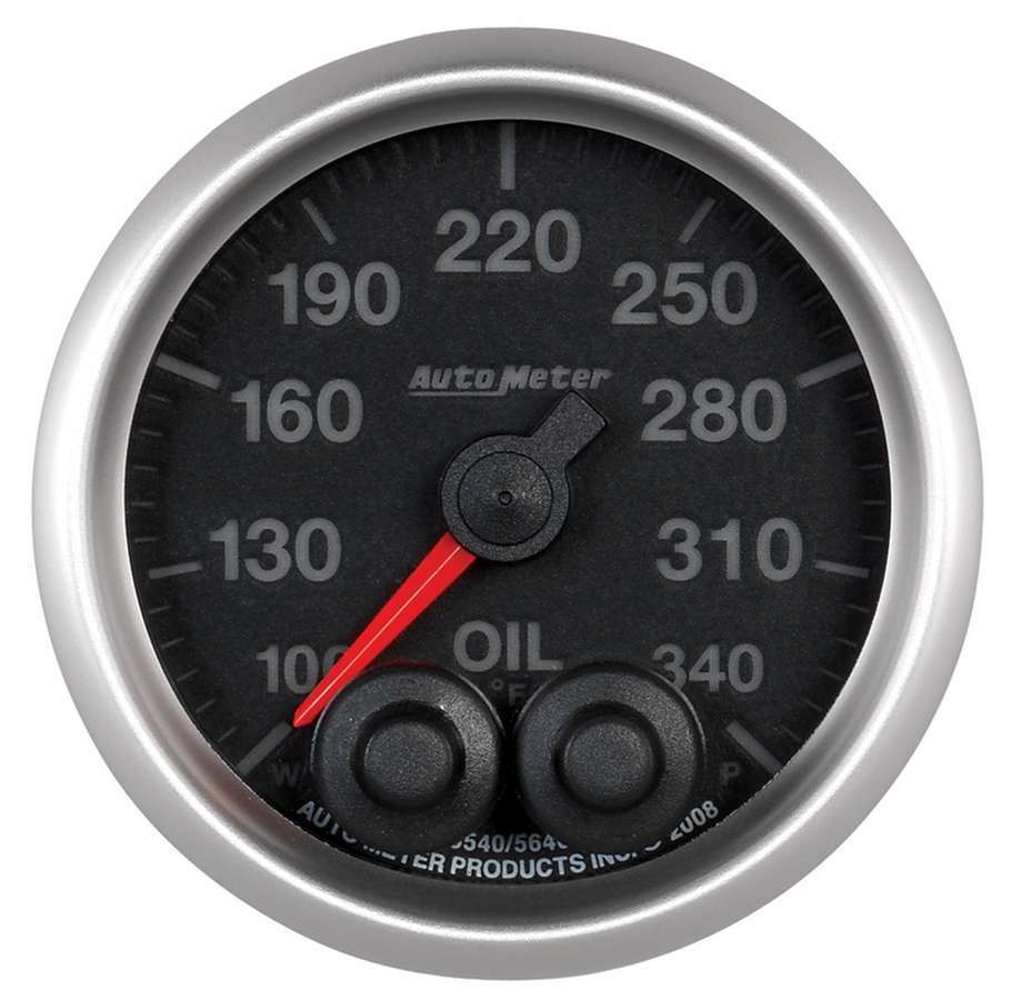 AUTOMETER 5640 - 2-1/16 E/S Oil Temp Gauge - 100-340 image