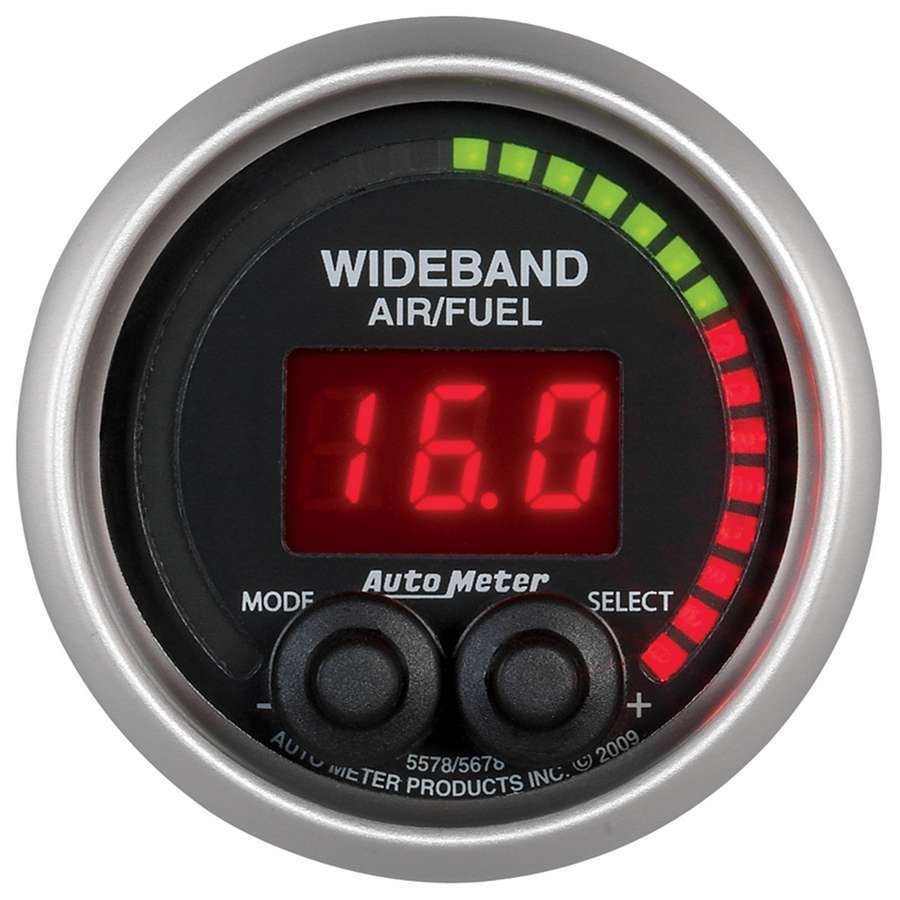 AUTOMETER 5678 - 2-1/16 E/S Wideband Air/ Fuel Ratio Gauge image