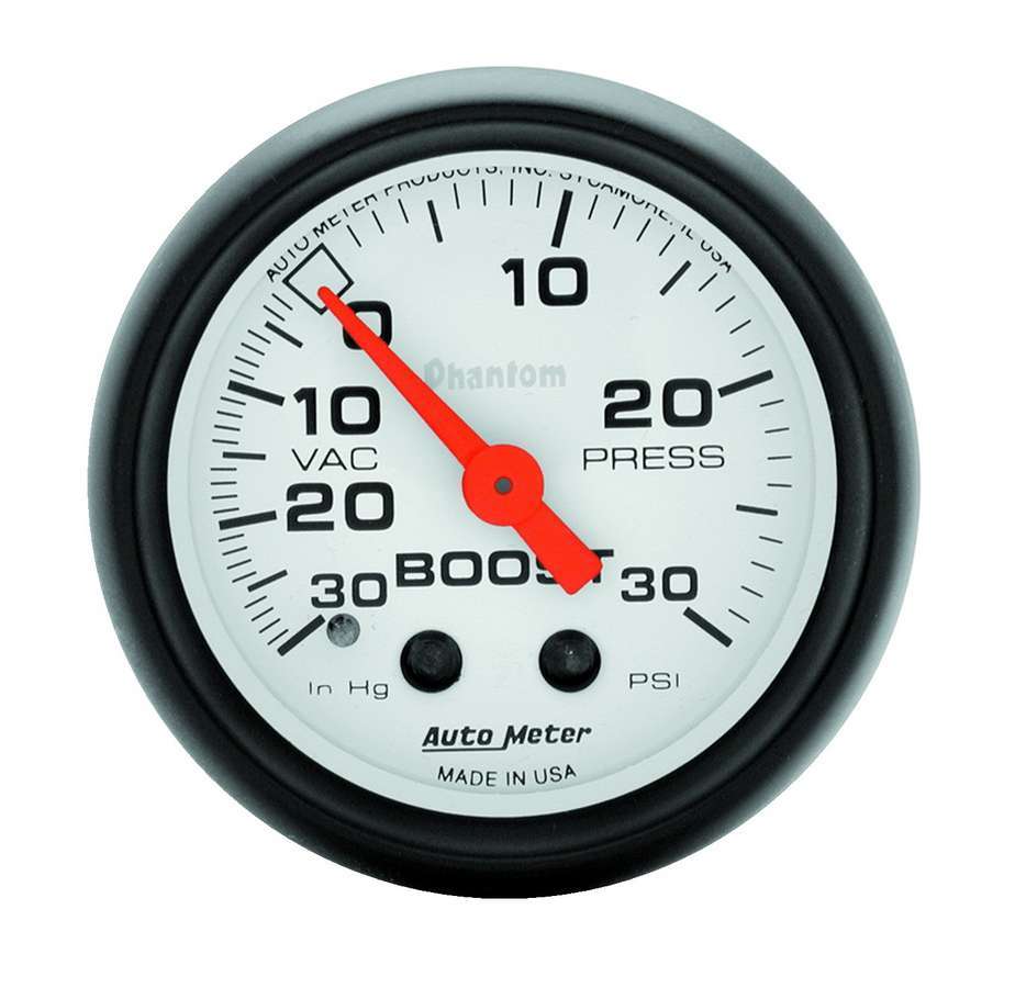 AUTOMETER 5703 - 2-1/16in Phantom Boost / Vacuum Gauge image