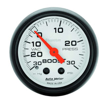 Load image into Gallery viewer, AUTOMETER 5703 - 2-1/16in Phantom Boost / Vacuum Gauge image