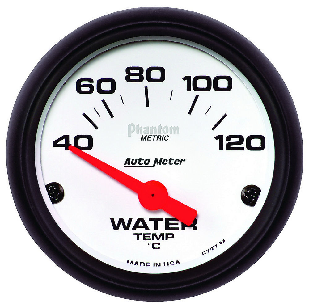 AUTOMETER 5737-M - 2-1/16 Phantom Water Tmp Gauge - Elec. image