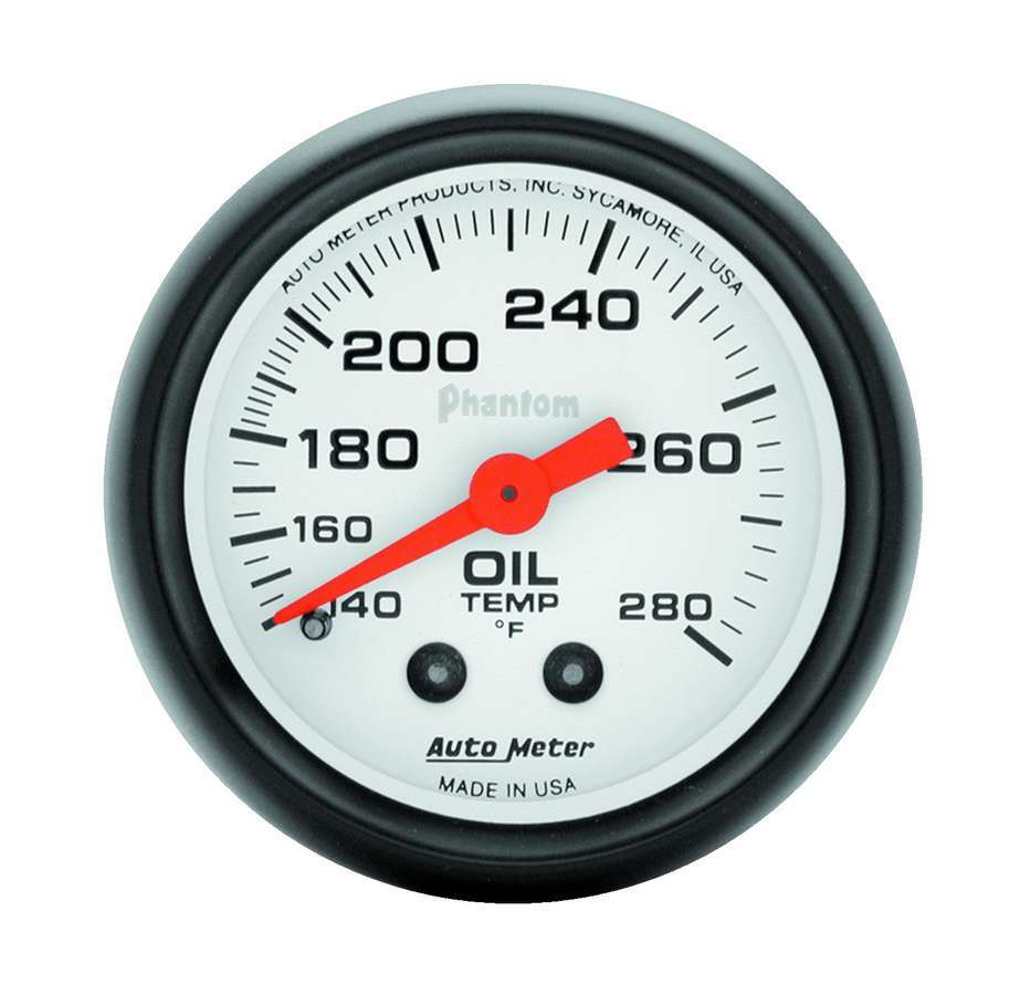 AUTOMETER 5741 - Phantom 2 1/16in Oil Temp. 140-280 Mech. image