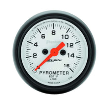 Load image into Gallery viewer, AUTOMETER 5744 - 2-1/16in Phantom EGT Pyrometer Kit 0-1600 image
