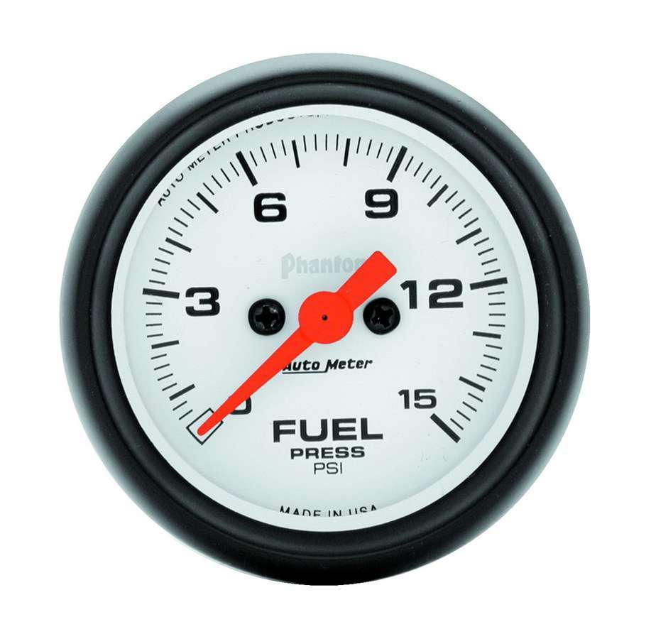 AUTOMETER 5761 - Phantom 2 1/16in Fuel Press 0-15 PSI Elec. image