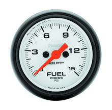 Load image into Gallery viewer, AUTOMETER 5761 - Phantom 2 1/16in Fuel Press 0-15 PSI Elec. image