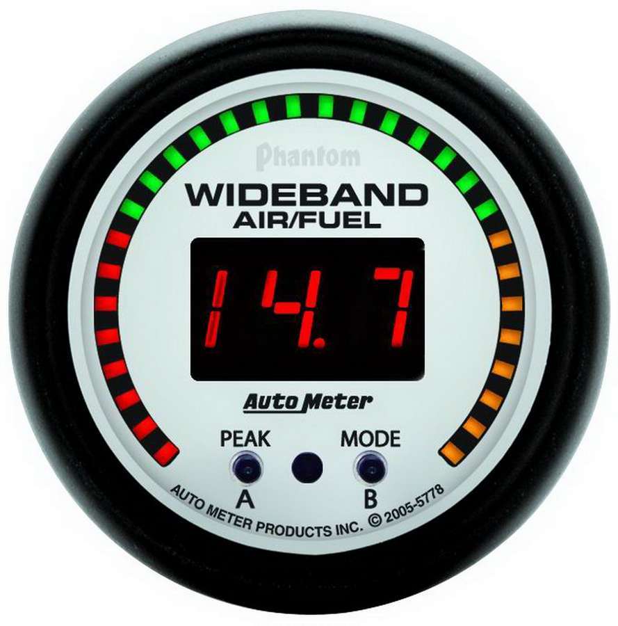 AUTOMETER 5778 - 2-1/16in P/S Wide Band Air/Fuel Gauge image