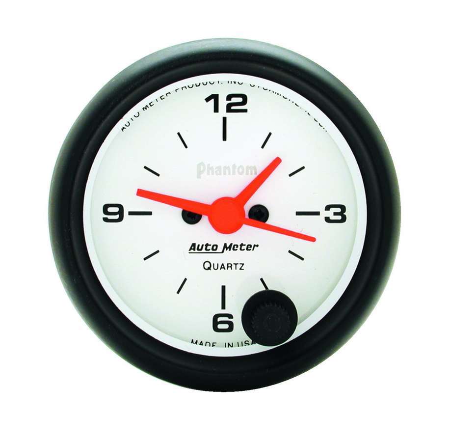 AUTOMETER 5785 - 2-1/16in Phantom Clock  image