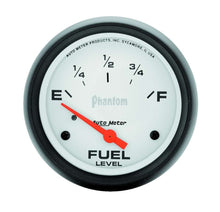 Load image into Gallery viewer, AUTOMETER 5816 - 2-5/8in Phantom Fuel Level Gauge image