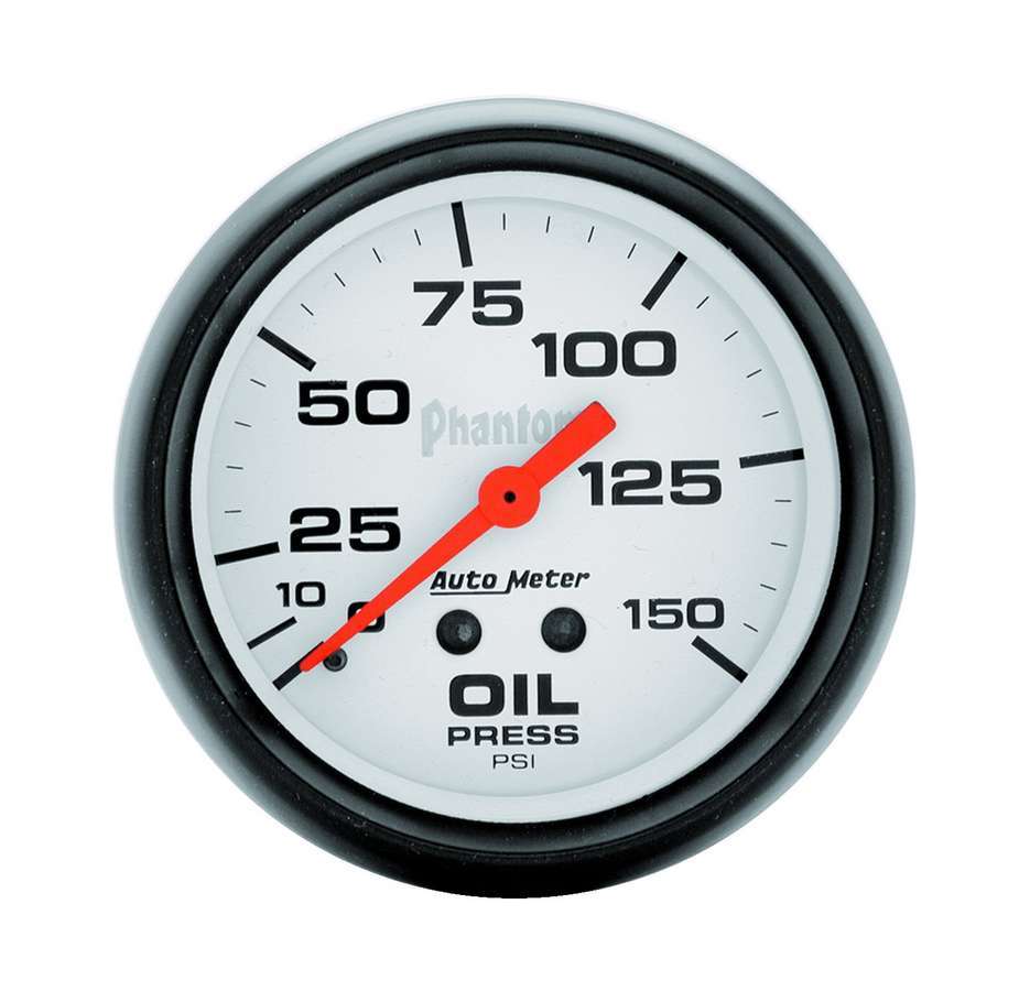AUTOMETER 5823 - 2-5/8in Phantom Oil Pressure Gauge 0-150psi image