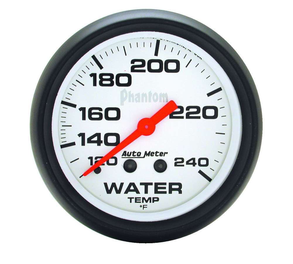 AUTOMETER 5832 - 2-5/8in Phantom Water Temp. Gauge 120-240 image