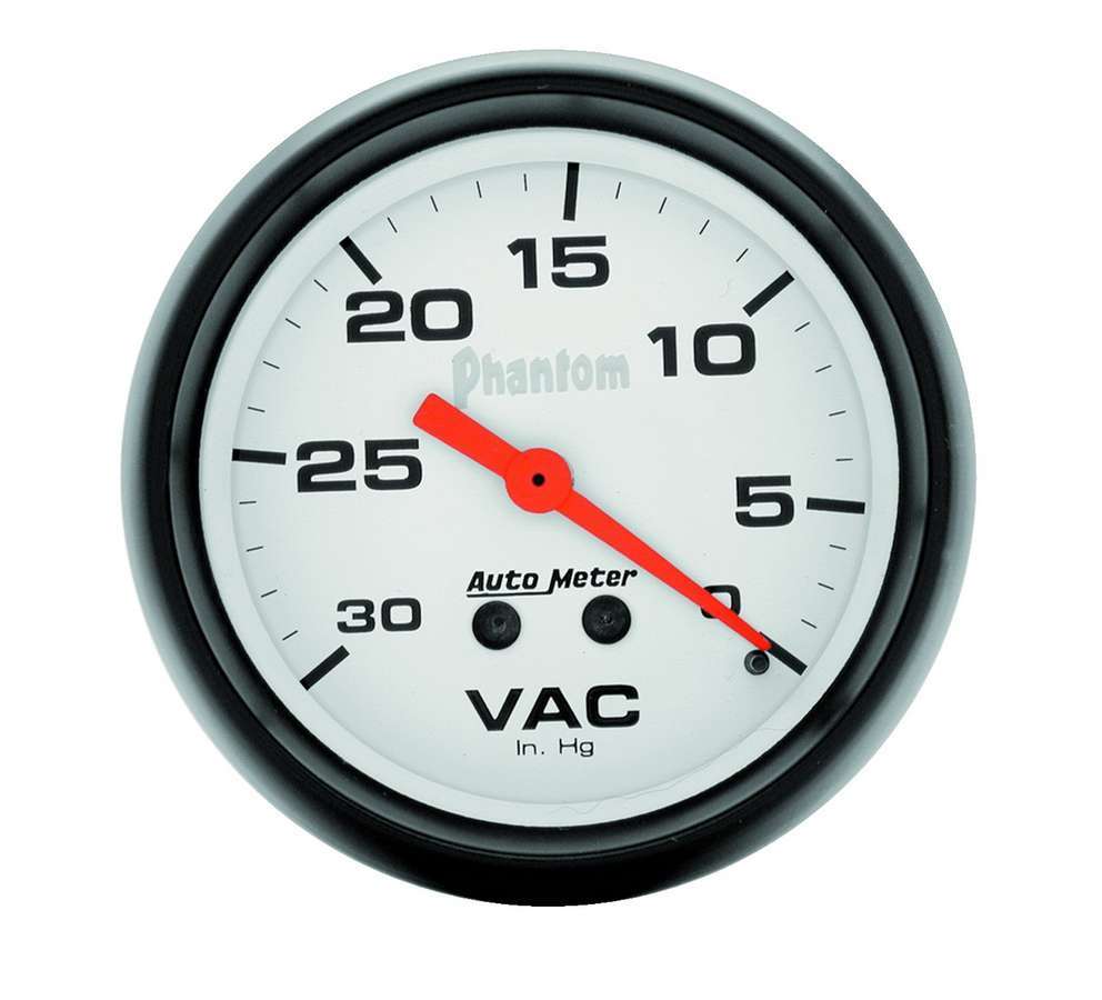 AUTOMETER 5884 - 2-5/8in Phantom Vacuum Gauge image