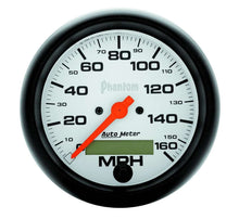 Load image into Gallery viewer, AUTOMETER 5888 - 3-3/8in Phantom Electric Speedo 0-160MPH image