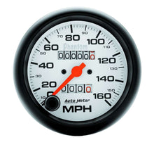 Load image into Gallery viewer, AUTOMETER 5893 - 3-3/8in Phantom Speedo 160mph image