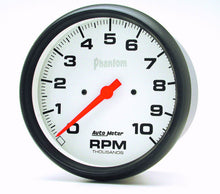 Load image into Gallery viewer, AUTOMETER 5898 - 5in Phantom In-Dash Tach 10000 RPM image