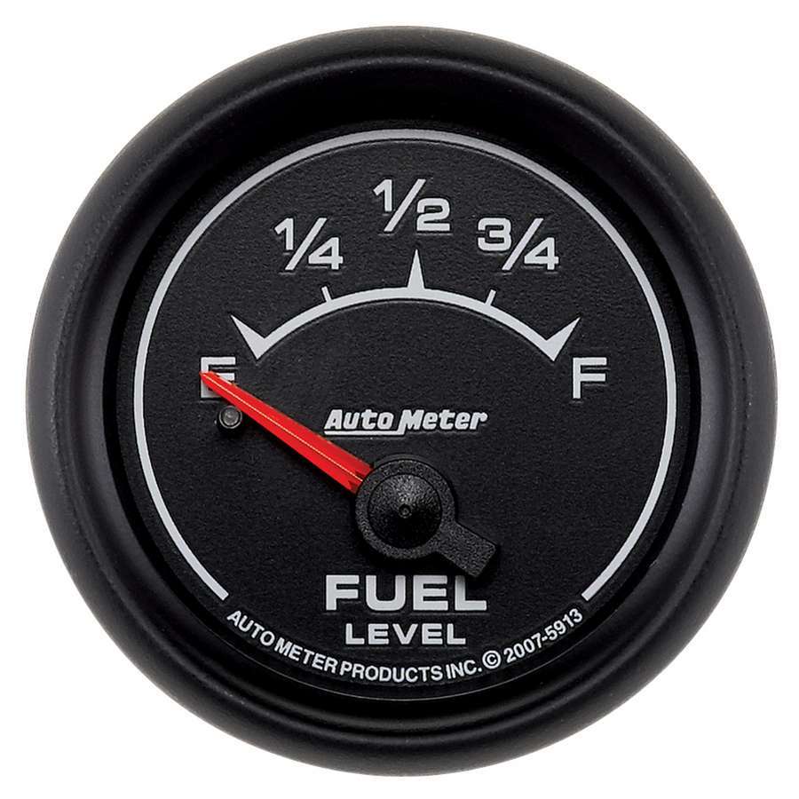 AUTOMETER 5913 - 2-1/16 ES Fuel Level Gauge - GM 0-90ohms image