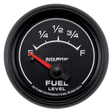 Load image into Gallery viewer, AUTOMETER 5913 - 2-1/16 ES Fuel Level Gauge - GM 0-90ohms image