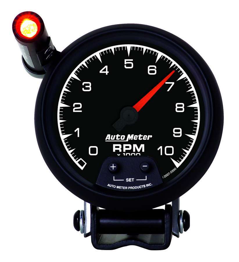 AUTOMETER 5990 - 3-3/8 ES Tach w/Shift Light - 10K RPM image