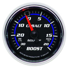 Load image into Gallery viewer, AUTOMETER 6107 - 2-1/16in C/S Boost/Vac Gauge 30in HG/20psi image