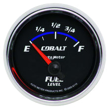 Load image into Gallery viewer, AUTOMETER 6113 - 2-1/16in C/S Fuel Level Gauge 0-90ohms image