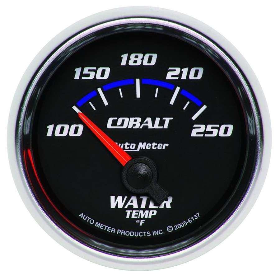 AUTOMETER 6137 - 2-1/16in C/S Water Temp Gauge 100-250 image