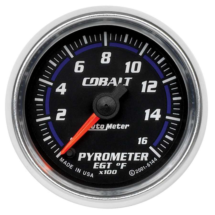 AUTOMETER 6144 - 2-1/16in C/S Pyrometer Gauge 0-1600 Deg. image