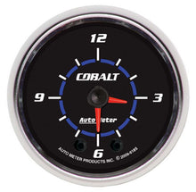 Load image into Gallery viewer, AUTOMETER 6185 - 2-1/16 Cobalt Hi-Def Clock image