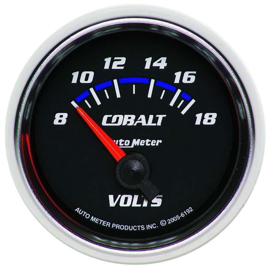 AUTOMETER 6192 - 2-1/16in C/S Voltmeter Gauge 8-18 Volts image