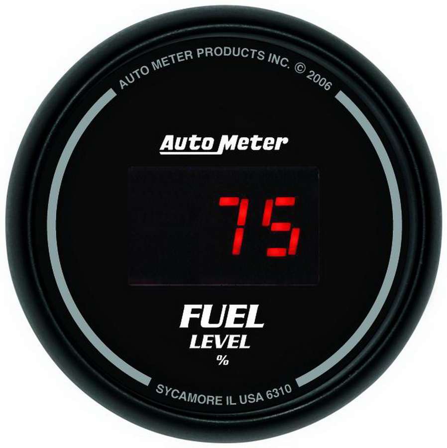 AUTOMETER 6310 - 2-1/16in DG/B Fuel Level Gauge image