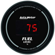 Load image into Gallery viewer, AUTOMETER 6310 - 2-1/16in DG/B Fuel Level Gauge image