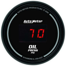 Load image into Gallery viewer, AUTOMETER 6327 - 2-1/16in DG/B Oil Press. Gauge image