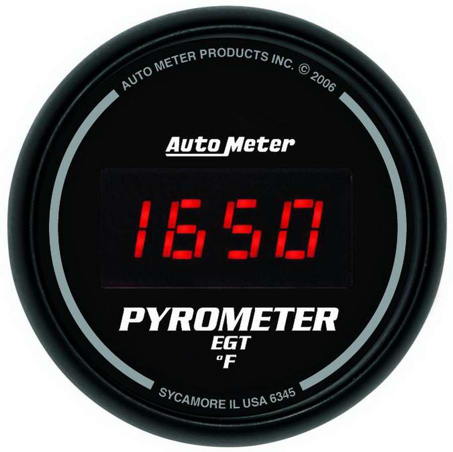 AUTOMETER 6345 - 2-1/16in DG/B Pyrometer/ EGT Gauge image