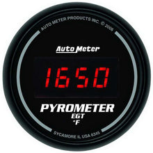 Load image into Gallery viewer, AUTOMETER 6345 - 2-1/16in DG/B Pyrometer/ EGT Gauge image