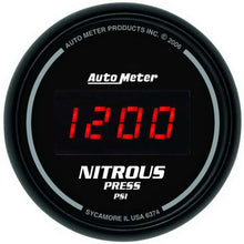 Load image into Gallery viewer, AUTOMETER 6374 - 2-1/16in DG/B Nitrous Pressure Gauge image