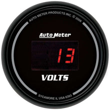 Load image into Gallery viewer, AUTOMETER 6393 - 2-1/16in DG/B Voltmeter Gauge image