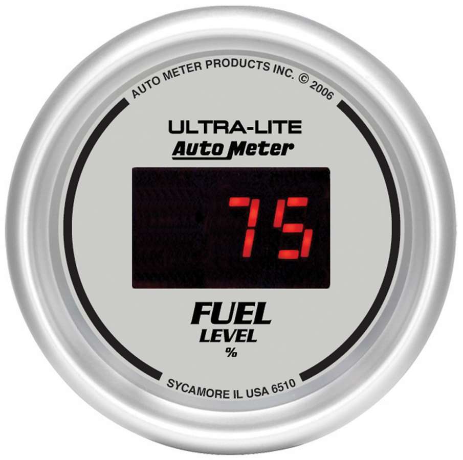 AUTOMETER 6510 - 2-1/16in DG/S Fuel Level Gauge image