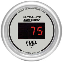 Load image into Gallery viewer, AUTOMETER 6510 - 2-1/16in DG/S Fuel Level Gauge image