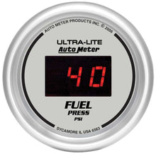 Load image into Gallery viewer, AUTOMETER 6563 - 2-1/16in DG/S Fuel Pressure Gauge image