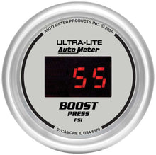 Load image into Gallery viewer, AUTOMETER 6570 - 2-1/16in DG/S Boost Pressure Gauge image