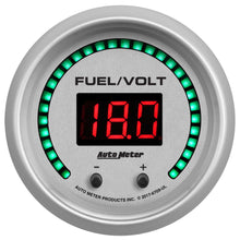 Load image into Gallery viewer, AUTOMETER 6709-UL - 2-1/16 Fuel/Volt Gauge Elite Digital UL Series image