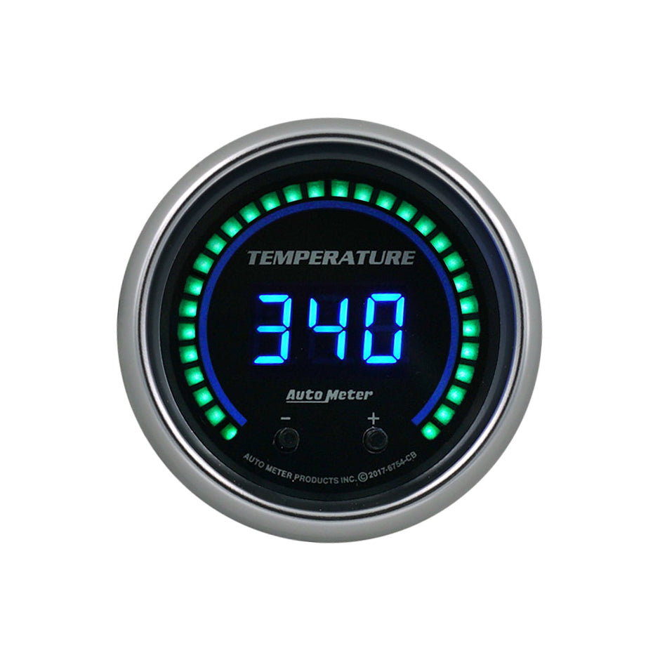 AUTOMETER 6754-CB - 2-1/16 Fluid Temp Gauge Elite Digital CB Series image