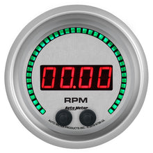Load image into Gallery viewer, AUTOMETER 6798-UL - 3-3/8 16K RPM Tachometer Elite Digital UL Series image