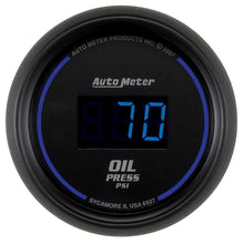 Load image into Gallery viewer, AUTOMETER 6927 - 2-1/16 Oil Press Gauge 5-100 PSI Digital image