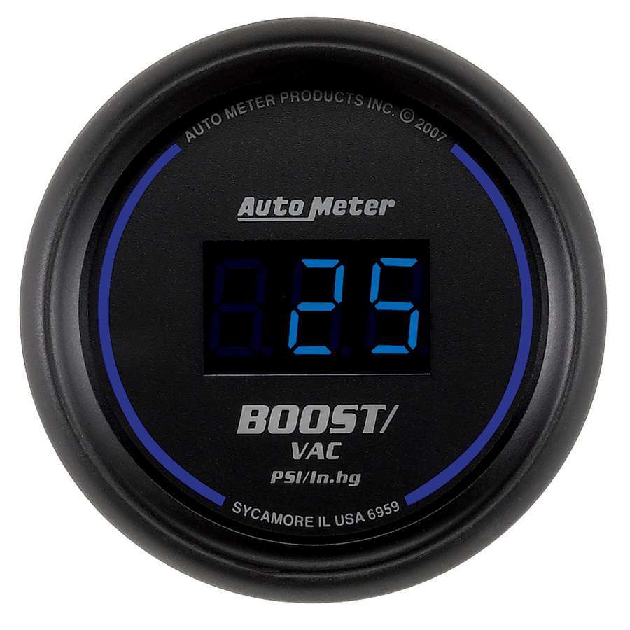 AUTOMETER 6959 - 2-1/16 Cobalt Boost/Vac Gauge image