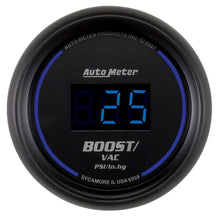 Load image into Gallery viewer, AUTOMETER 6959 - 2-1/16 Cobalt Boost/Vac Gauge image