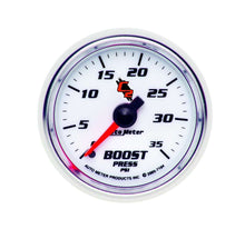 Load image into Gallery viewer, AUTOMETER 7104 - 2-1/16in C2/S Boost Gauge 0-35 psi image
