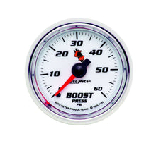 Load image into Gallery viewer, AUTOMETER 7105 - 2-1/16in C2/S Boost Gauge 0-60psi image