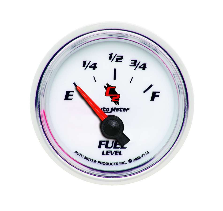 AUTOMETER 7113 - 2-1/16in C2/S Fuel Level Gauge 0-90ohms image