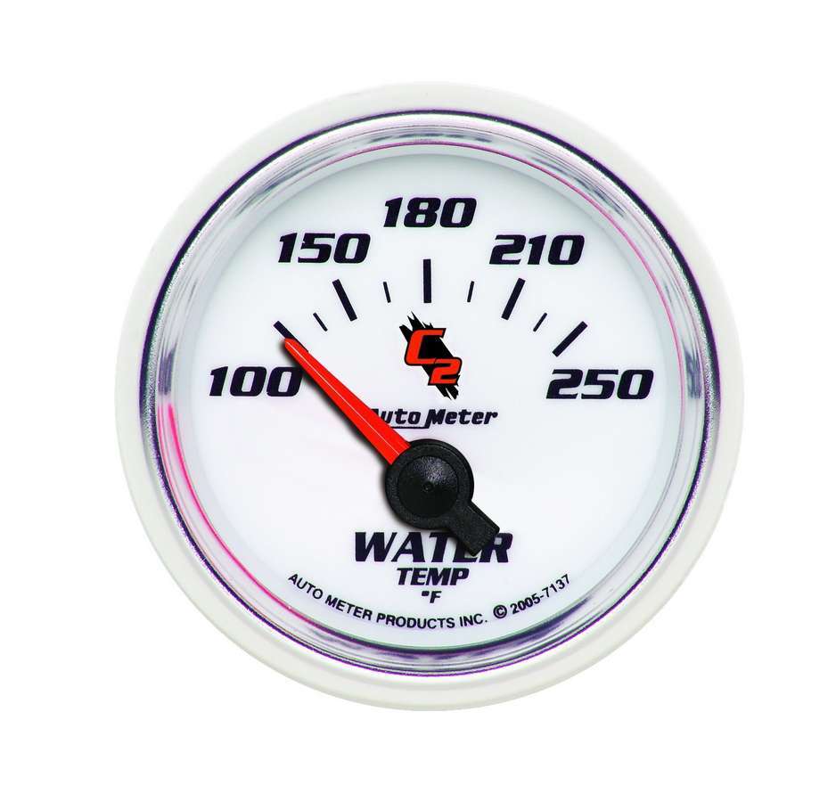 AUTOMETER 7137 - 2-1/16in C2/S Water Temp Gauge 100-250 image